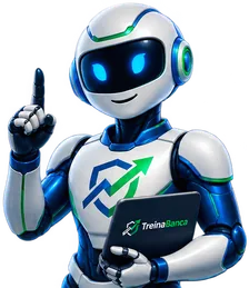 Personagem oficial Treina AI